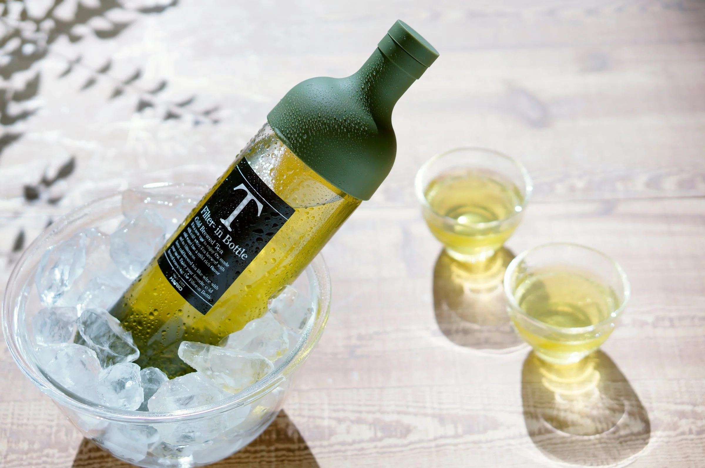 Hario Cold Brew Tea Filter Bottle (Olive Green) 750ml - Image 3