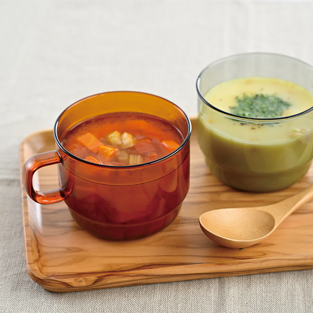 Hario Colors Stacking Mug Cup (Amber) - Image 3