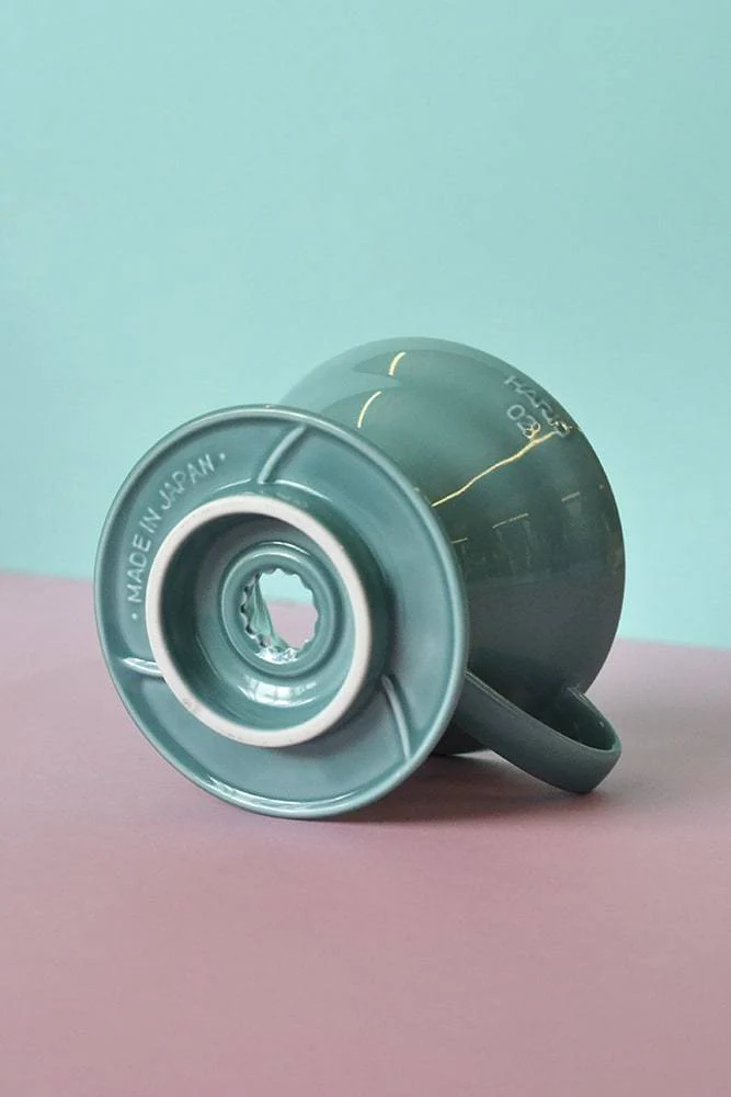 Hario V60 Ceramic Coffee Dripper Blue - Size 02 - Image 3