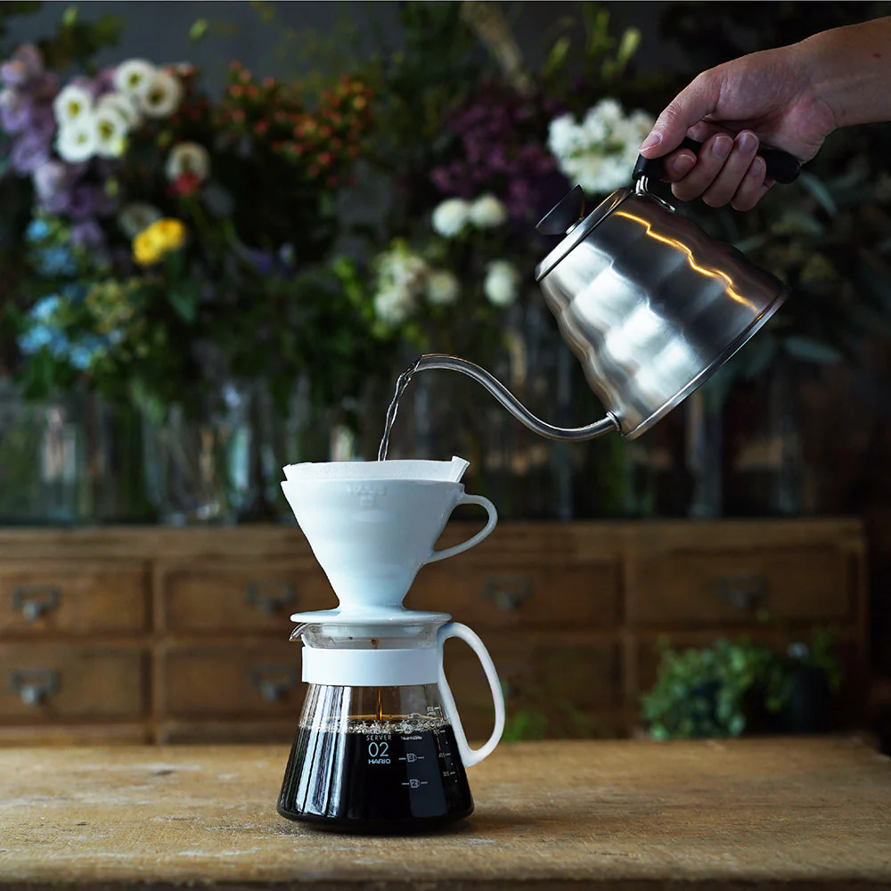 Hario V60 Ceramic Coffee Maker Kit Size 02 (White) - Image 6