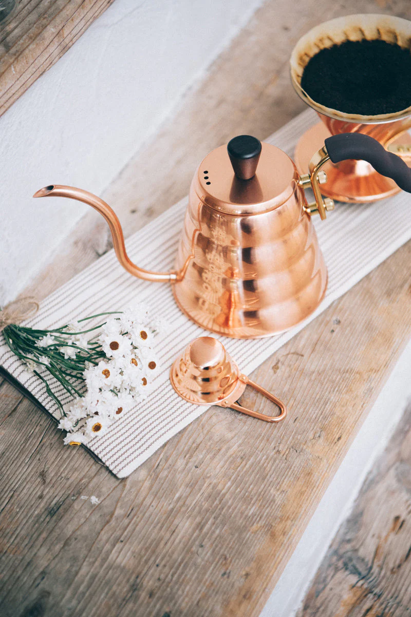 Hario V60 Buono Copper Drip Kettle - Image 3